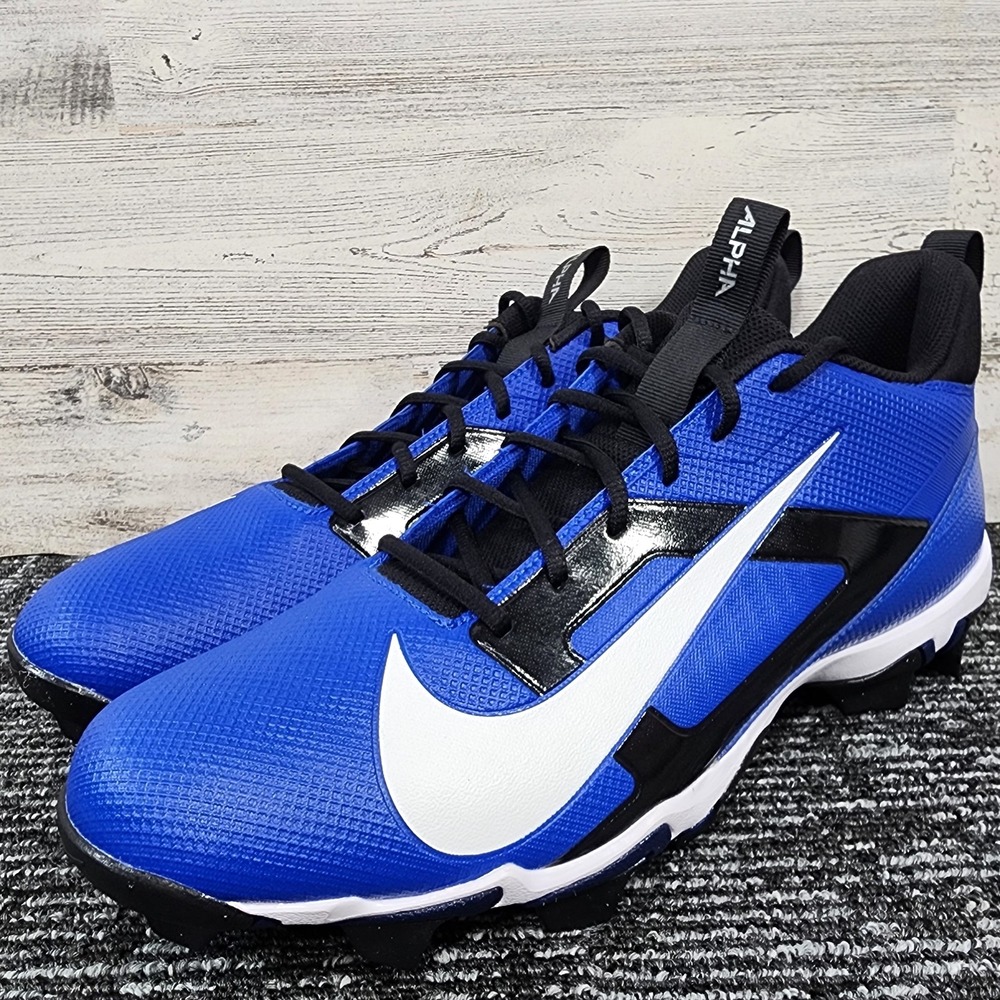 Nike Alpha Menace 4 Shark FN0028-400 Boots‎ Men's Blue Football Cleats 14 UWU822